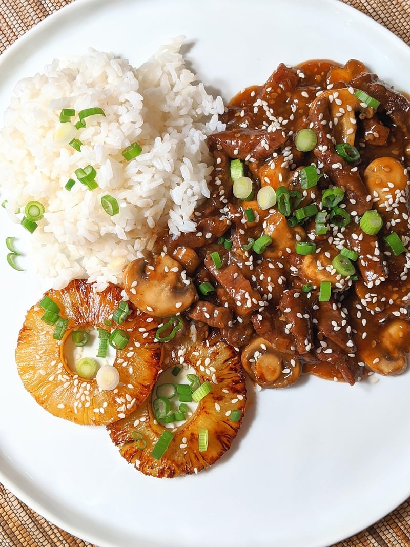 Teriyaki Pizza
